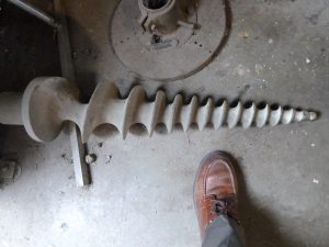 Molino type screw