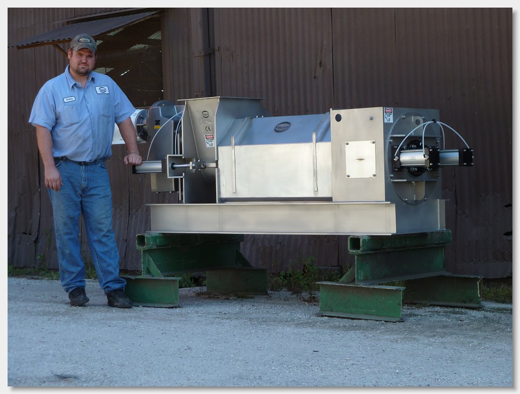 CP-10 Screw Press Fully Assembled