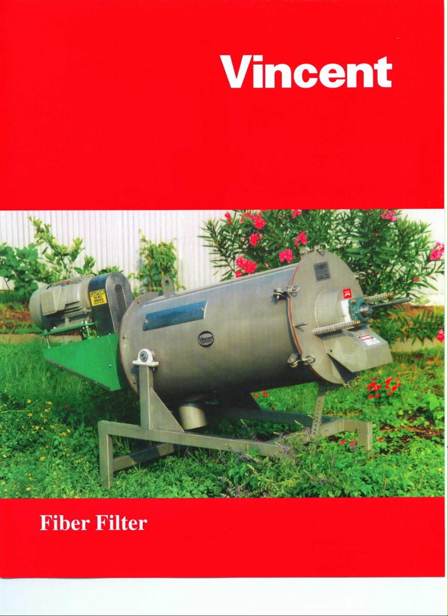 Fiber Filter Brochure Cover