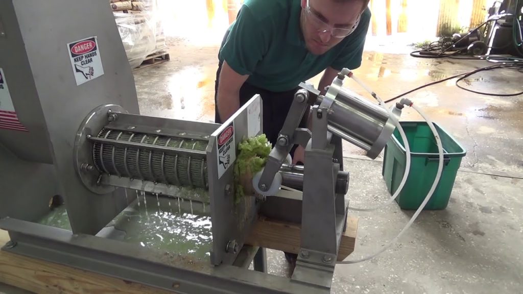 Pressing Seedless Grapes with a Vincent CP4 Screw Press