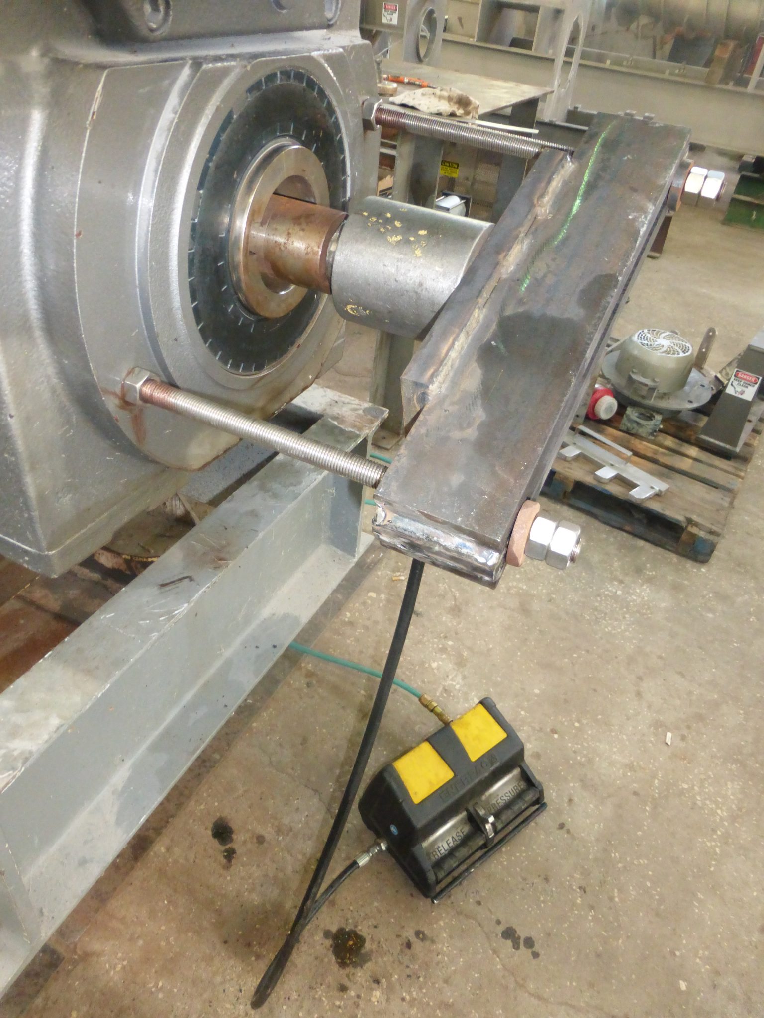 Screw Removal Hollow Bore Gearboxes Vincent Corp