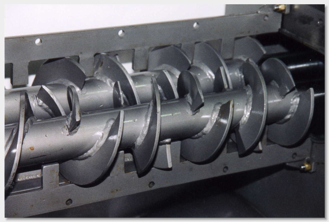 Twin Screws Overlapping